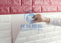 Papel de parede grosso do papel de parede autoadesivo macio da espuma do tijolo para a decoração da sala