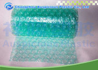 Verde do invólucro com bolhas de ar do empacotamento plástico da espuma do polietileno contra dano dos bens
