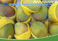 Rede amarela branca verde vermelha do fruto da espuma da cor para o pacote da papaia da banana